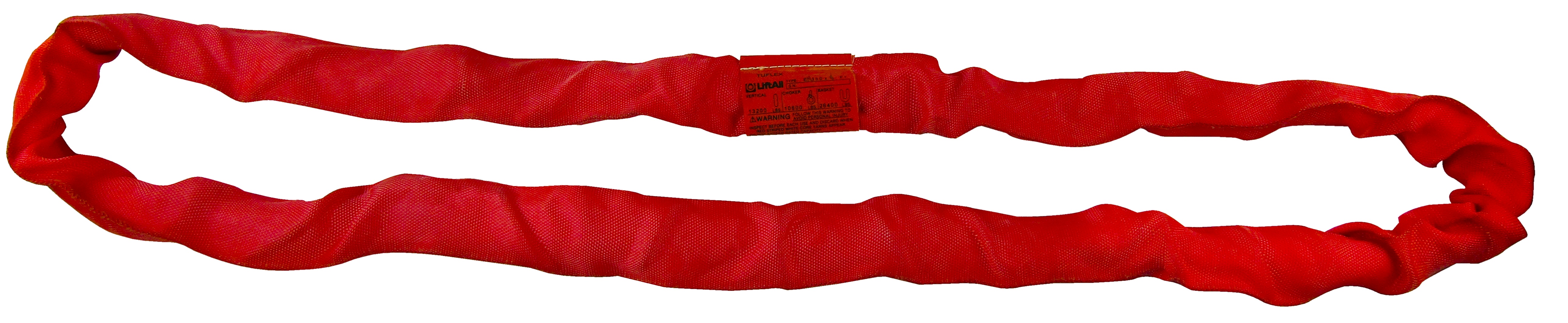 2FT RED ENDLESS TUFLEX ROUNDSLING