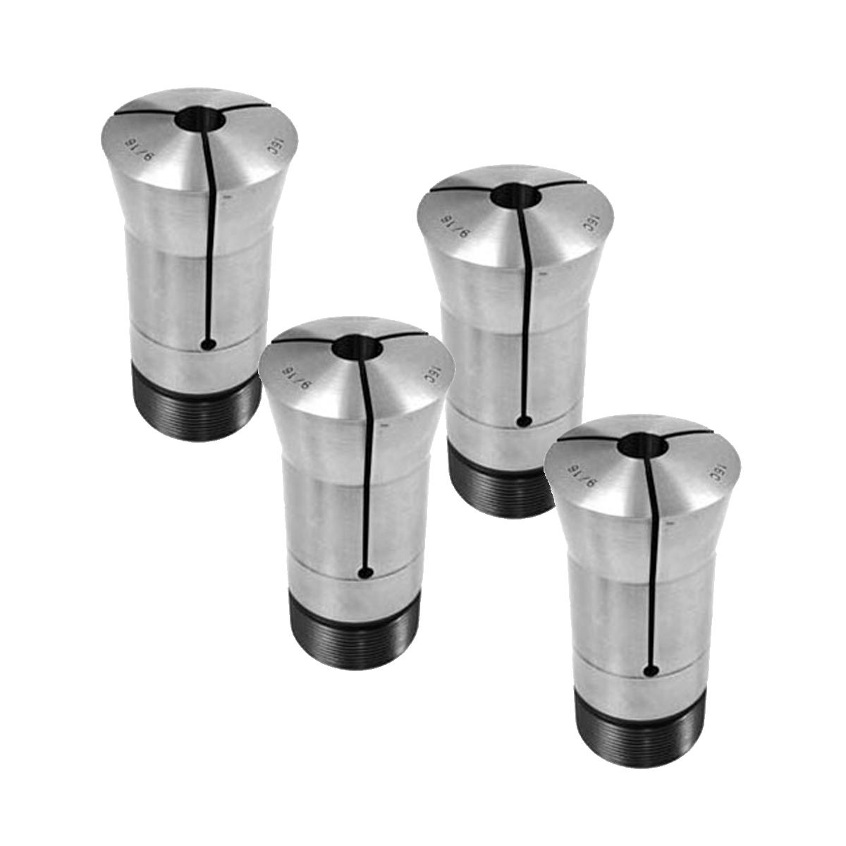 Lyndex-Nikken 160-SET-29 Round Collet Set, 1.89 in Dia Shank, 29 Pieces, 16C Collet System, For Use With 16C Round Collets