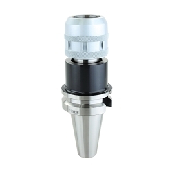 Lyndex-Nikken BT40-C1-70 Ultra-Lock Stubby Style Milling Chuck, BT40 Taper, Tapered Shank, 1 in Dia Hole, 2.342 in Dia Nose, 2.755 in Projection