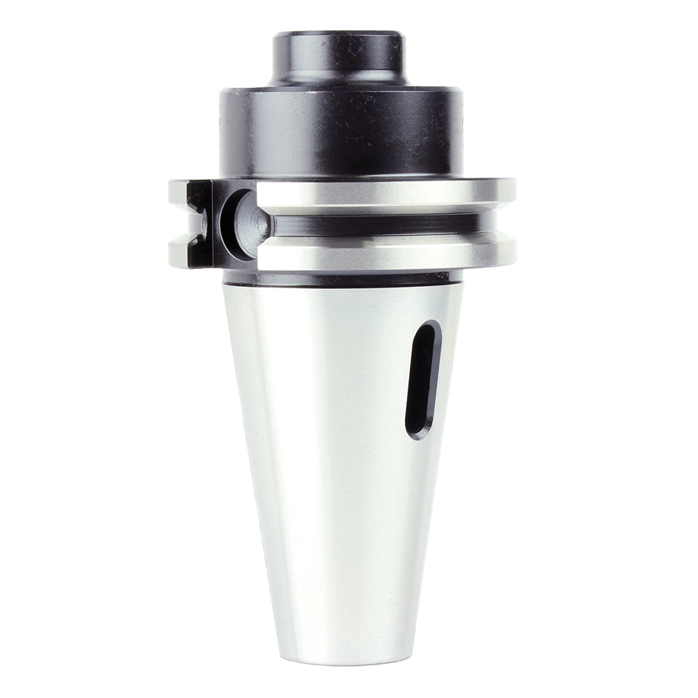 Lyndex-Nikken C4004-0004-3.54 Morse Taper Holder, CAT Taper Shank, CAT40 Modular Connection, #4 MT Taper, 1.97 in Dia Nose, 3.54 in Projection