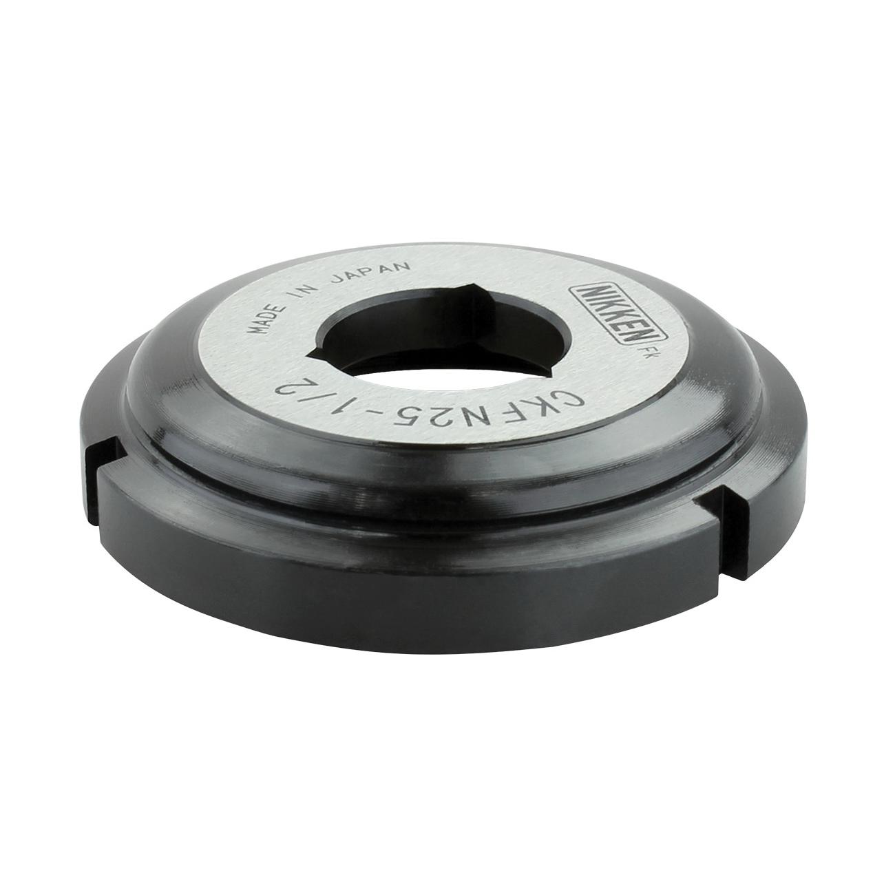 Lyndex-Nikken CKFN32(1.1/4)-3/8 Slotted Nut, For Use With 1-1/4 in Milling Chuck