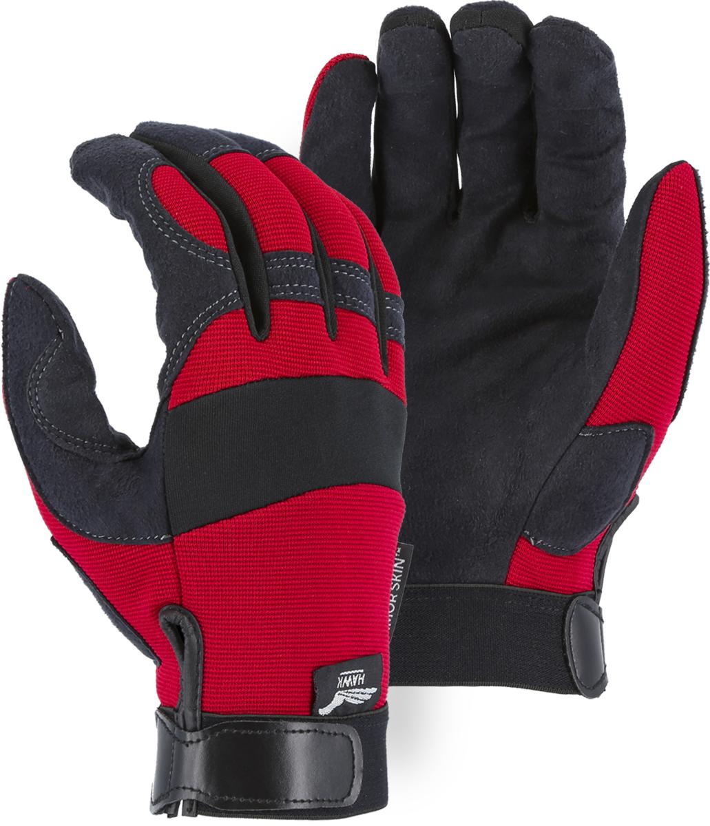 GLOVES GP MECHANICS S/SZ8 R UNLINED