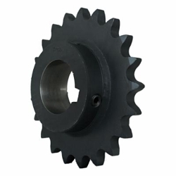 Martin 80BS28 2 Bored-to-Size Type BS Single Pitch Roller Chain Sprocket With Keyway, 2 in Dia Bore, 9.475 in OD, #80 Chain, 28 Teeth, 1 in Pitch, Steel