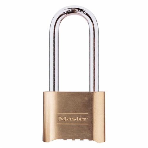 PADLOCK SAF KEYLESS BRS 5/16IN 2-1/4IN