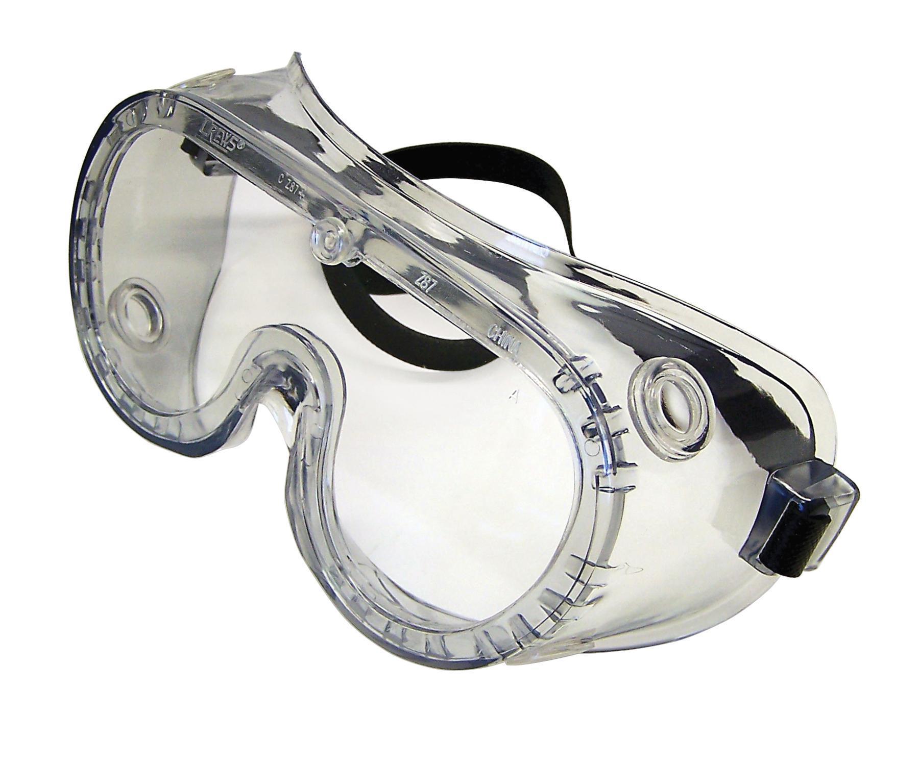 GOGGLES PROT UNIV A-FOG CLEAR CLEAR PVC