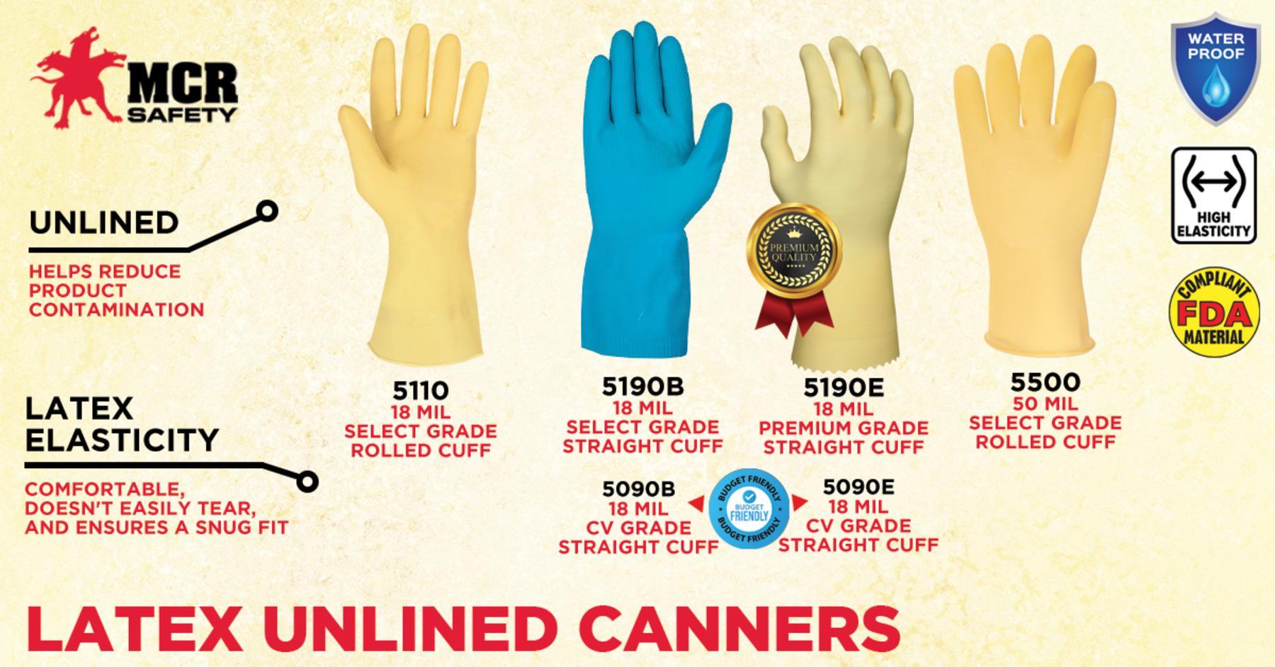 GLOVES CHEMICAL RESISTANT XL LATEX LATEX