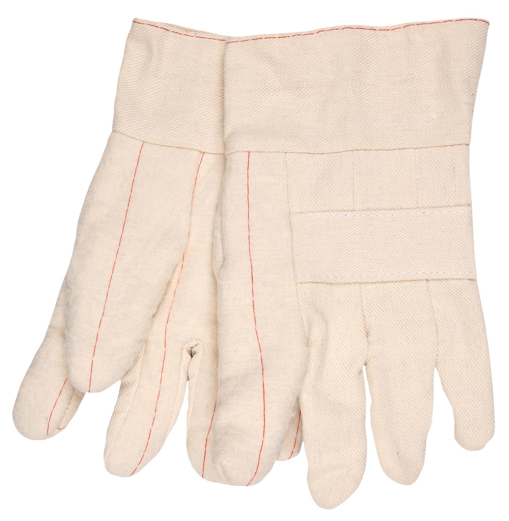 GLOVES HOT MILL L COTTON COTTON NAT BRLP