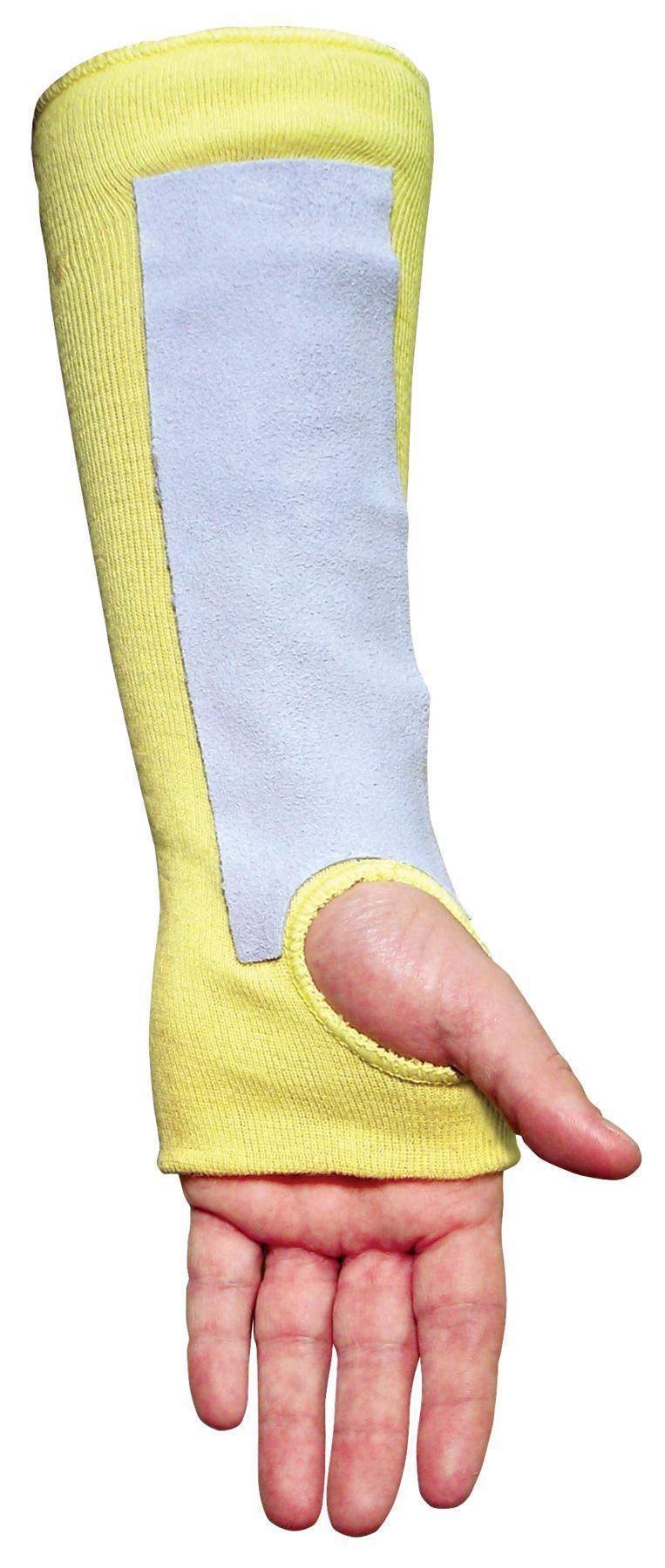 SLEEVES CUT-RESISTANT 14IN YEL 7GA