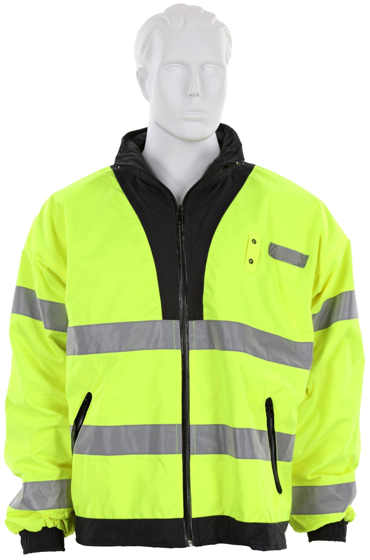JKT & COATS HI-VIZ FLUOR LIME