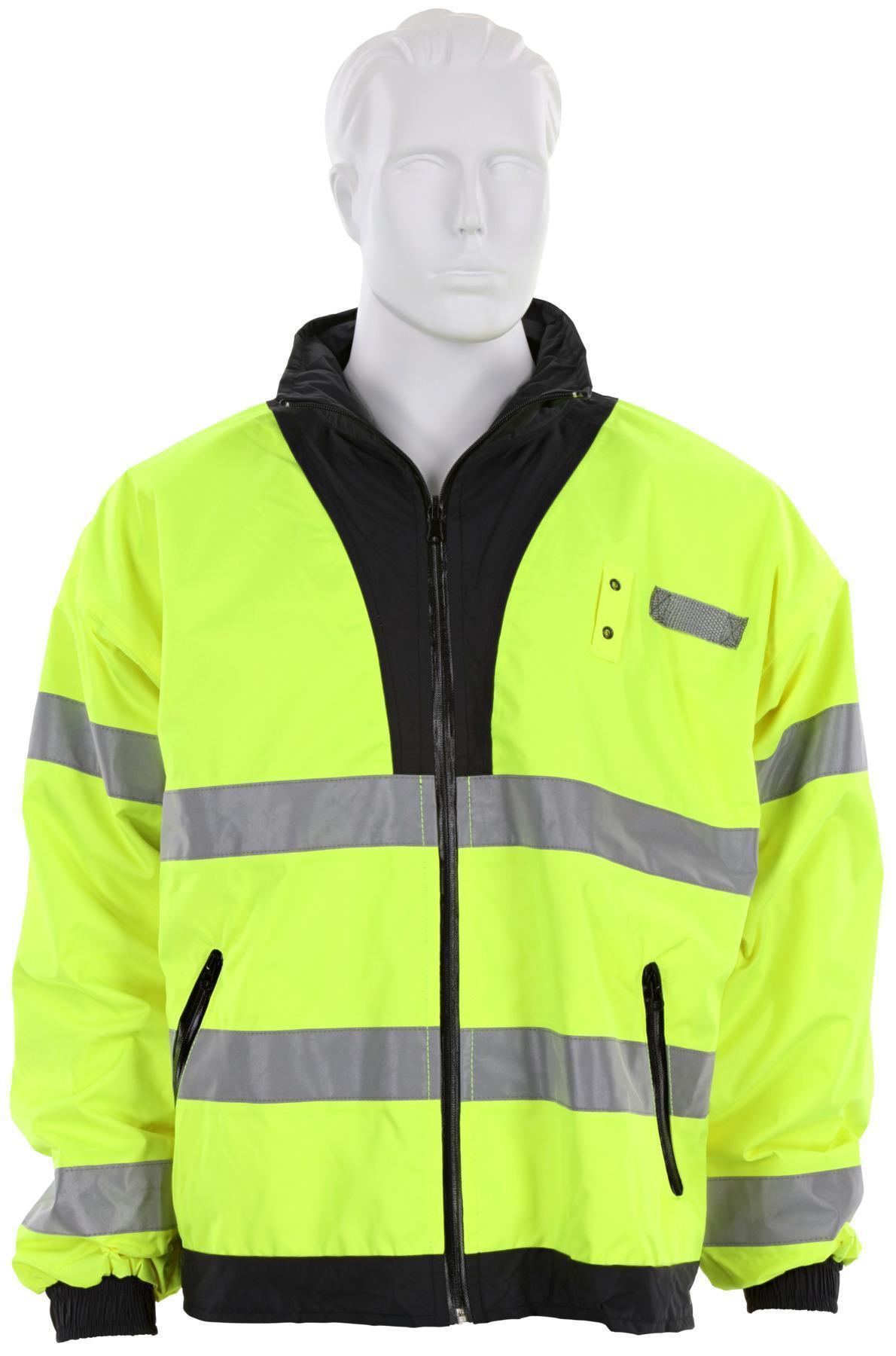 JKT & COATS HI-VIZ FLUOR LIME