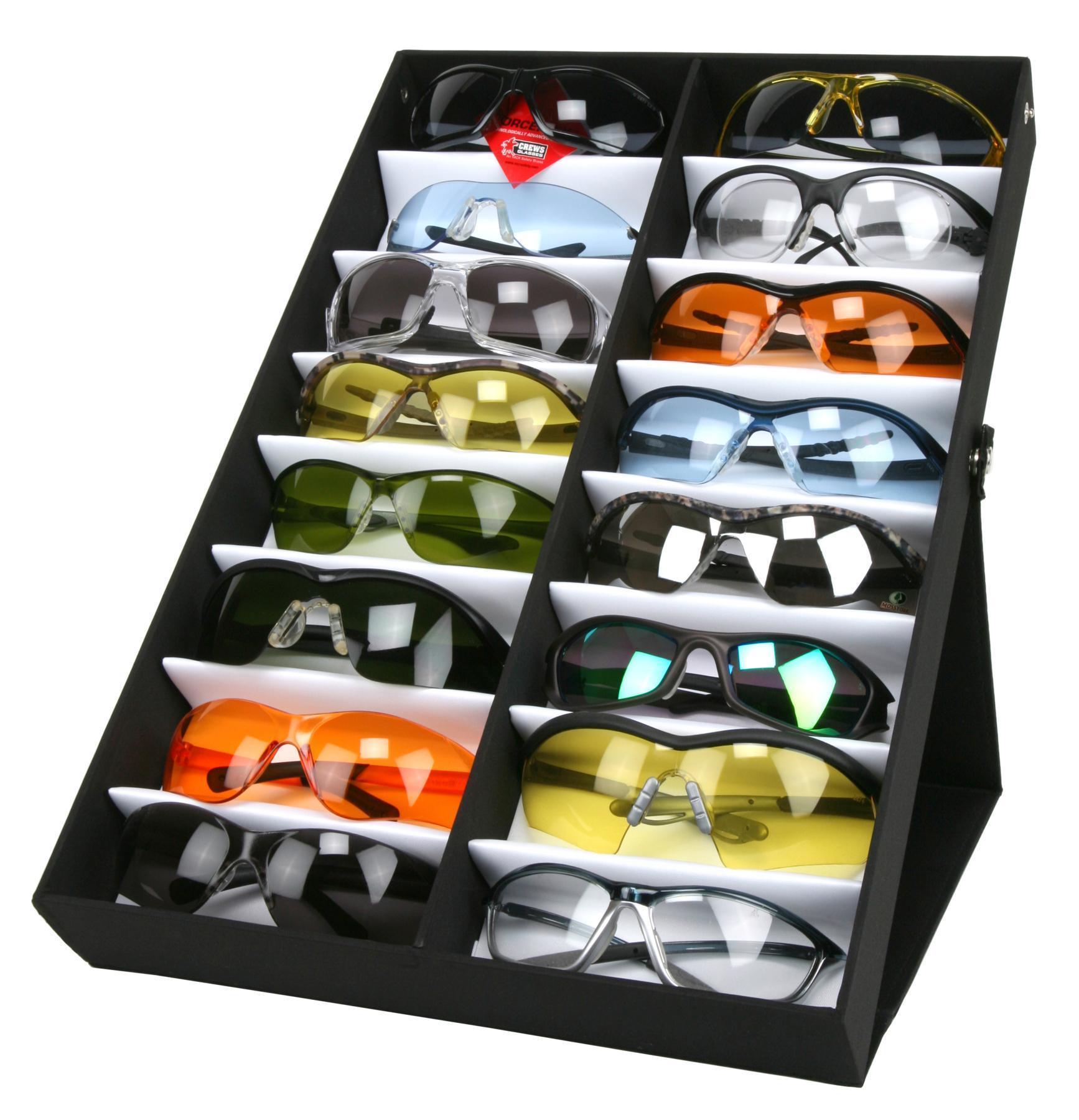 CASE EYEWEAR SAMPLE 16PAIR CAPACITY BK