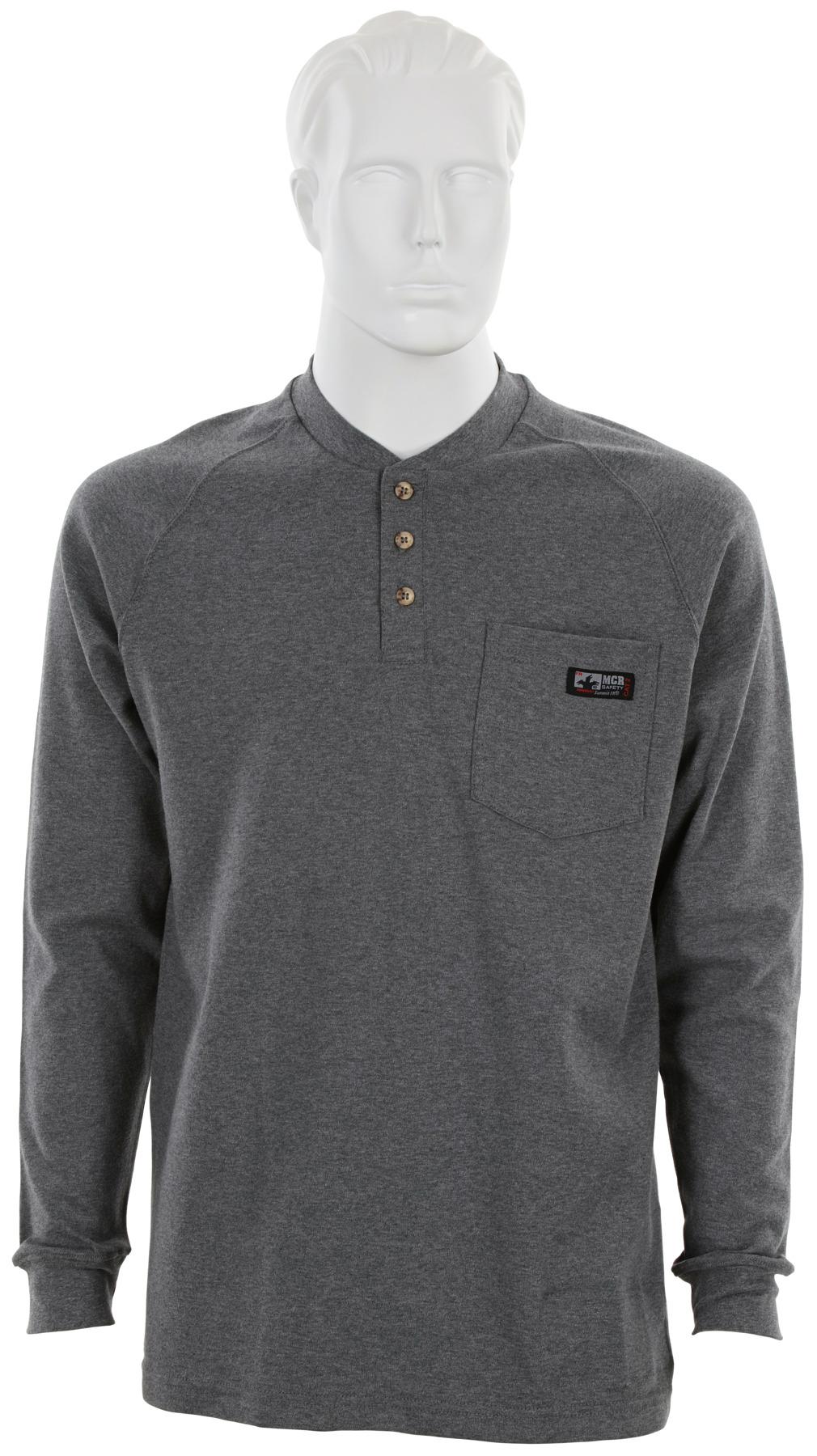 ELEC PROT SHIRTS L/REGULAR GREY COTTON