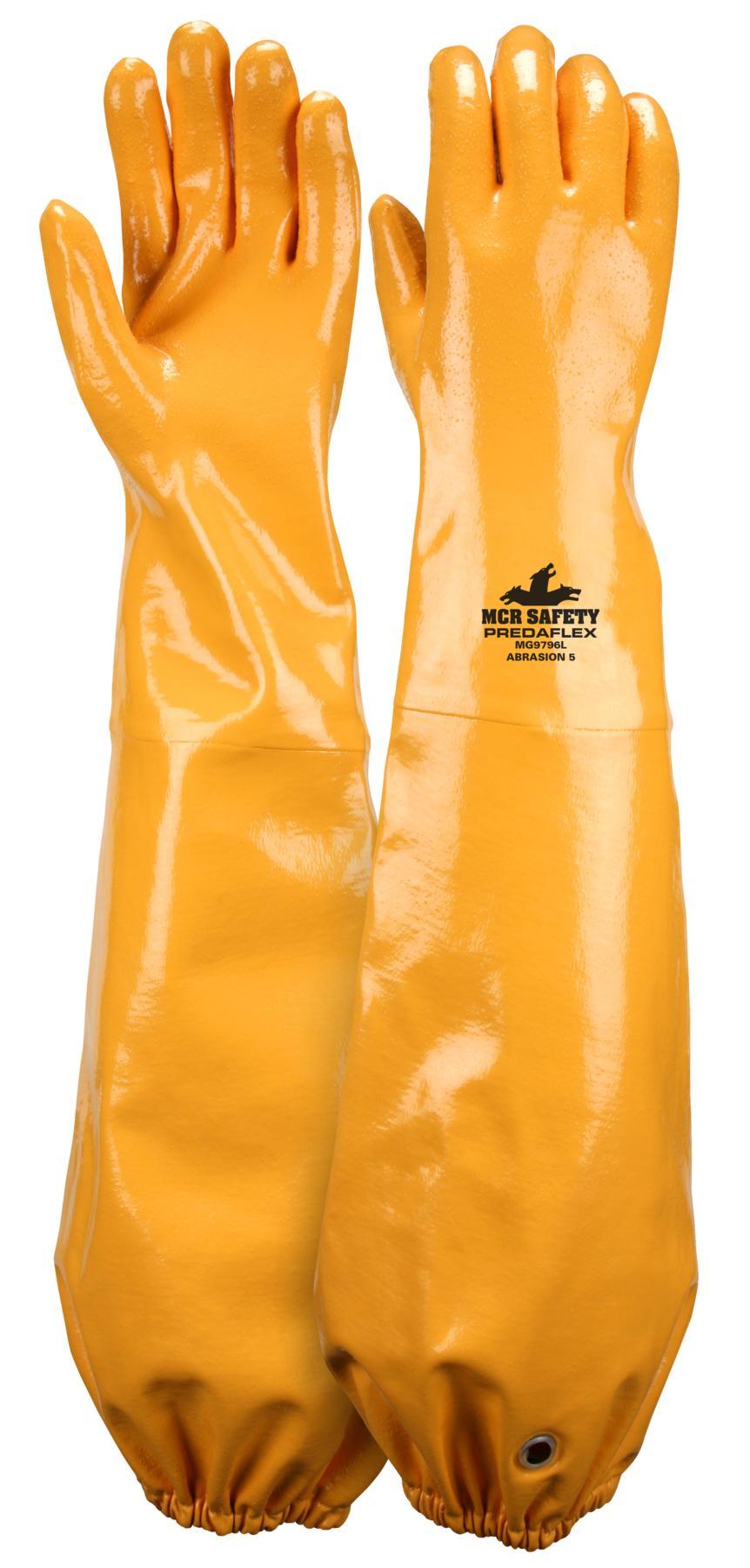 CHEM RES GLOVES MEDIUM BLACK