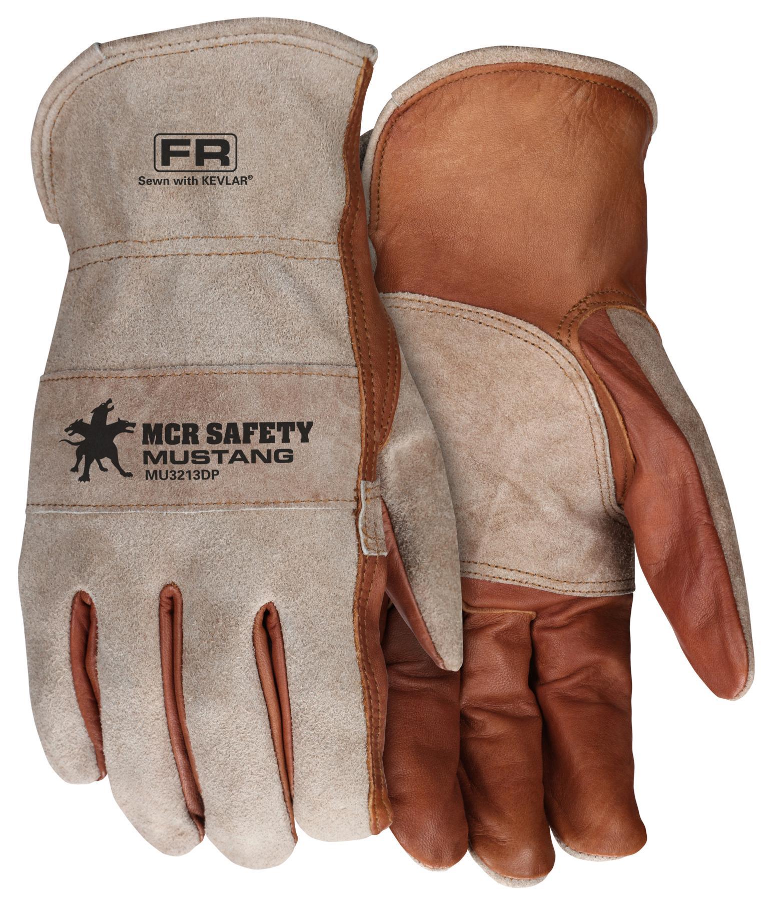 ELEC GLOVES DRIVER LARGE LEATHER BROWN