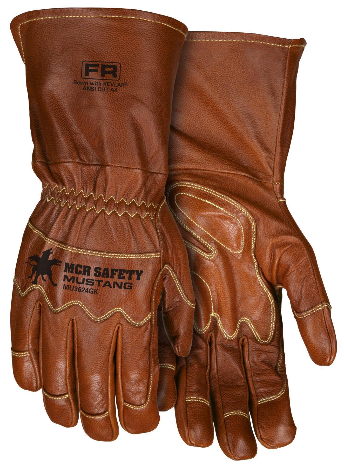 CUT RES GLOVES LARGE GAUNTLET