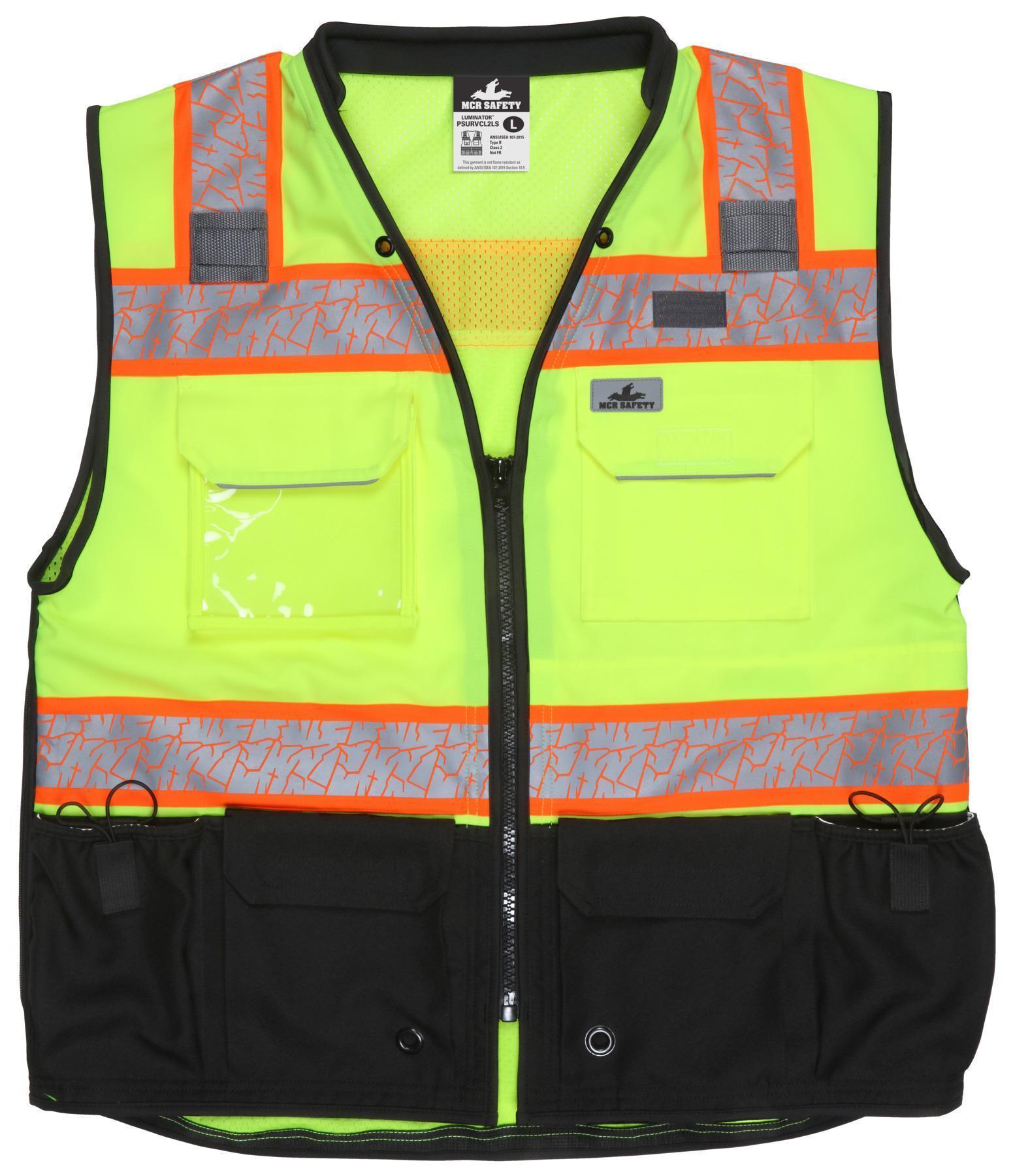 HIGH VISIBILITY SAF VESTS 2X