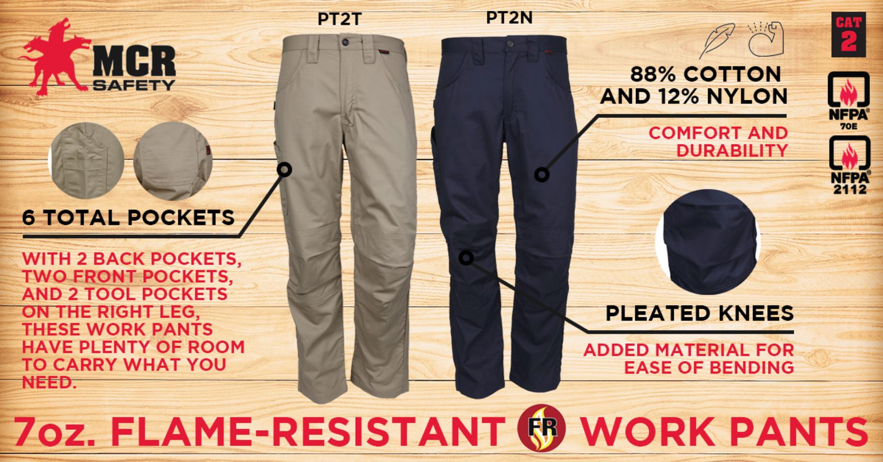 ELEC PROT PANTS 30IN 32IN TAN