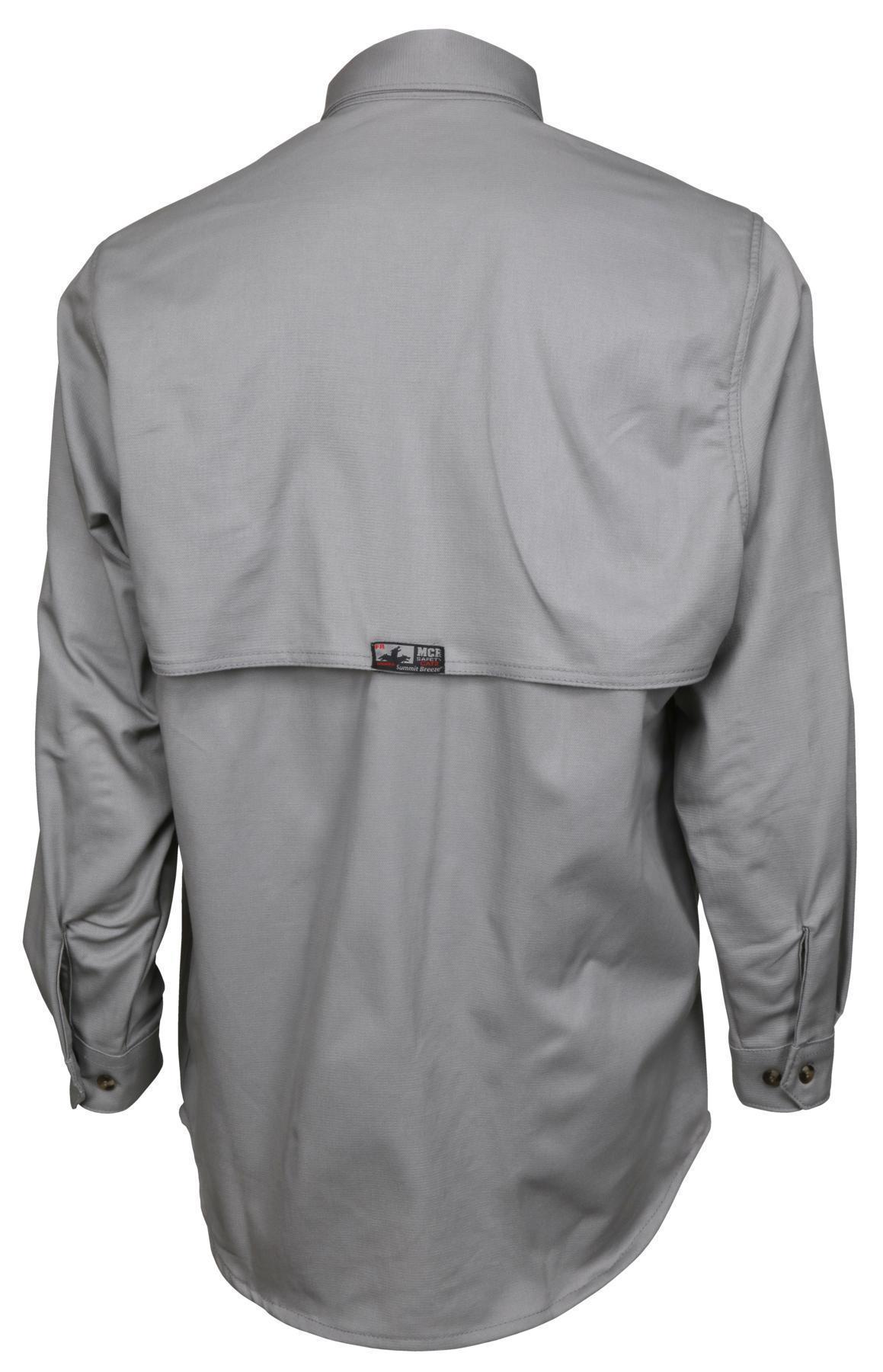 ELEC PROT SHIRTS L/REGULAR GREY COTTON