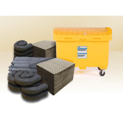 KIT SPILL 126GAL BIN YEL CART