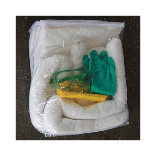 KIT SPILL 8.7GAL BAG CLEAR BAG