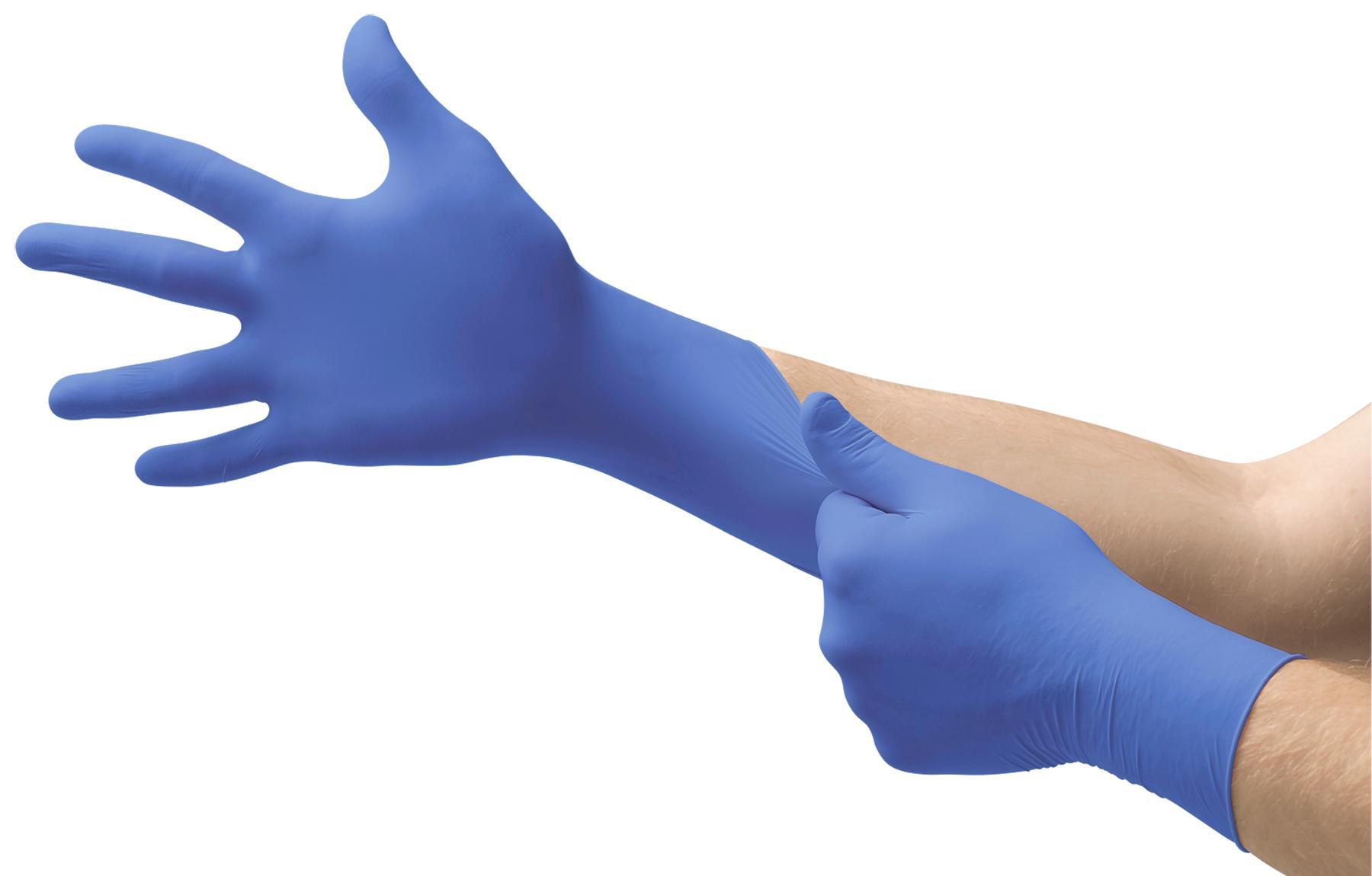 DISPOSABLE & C ROOM GLOVES XS NITRILE