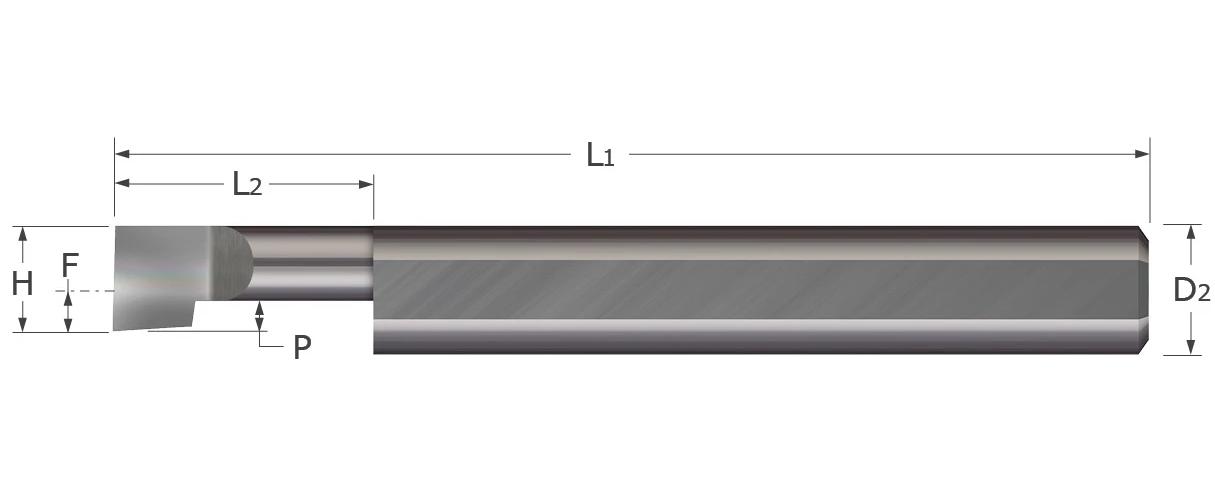 QPR8-260750X QUICK CHANGE PROFILING TOOL
