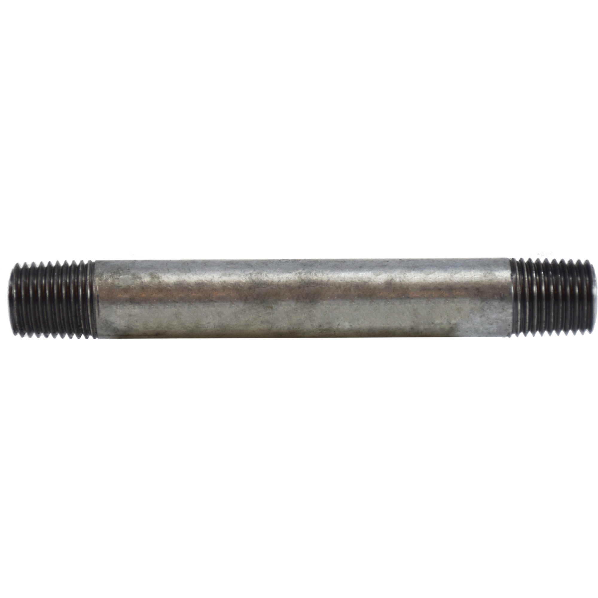 Midland Industries 56026 5600 Standard Pipe Nipple, 1/4 x 4 in Nominal, NPT End Style, Steel, Galvanized, SCH 40/STD, Seamless/Welded, Import
