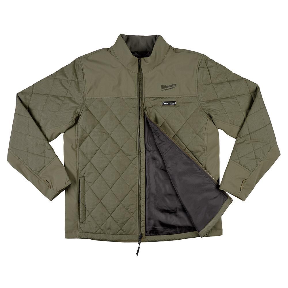 JACKET HTD L OLIVE GRN 42 TO 44IN UNISEX