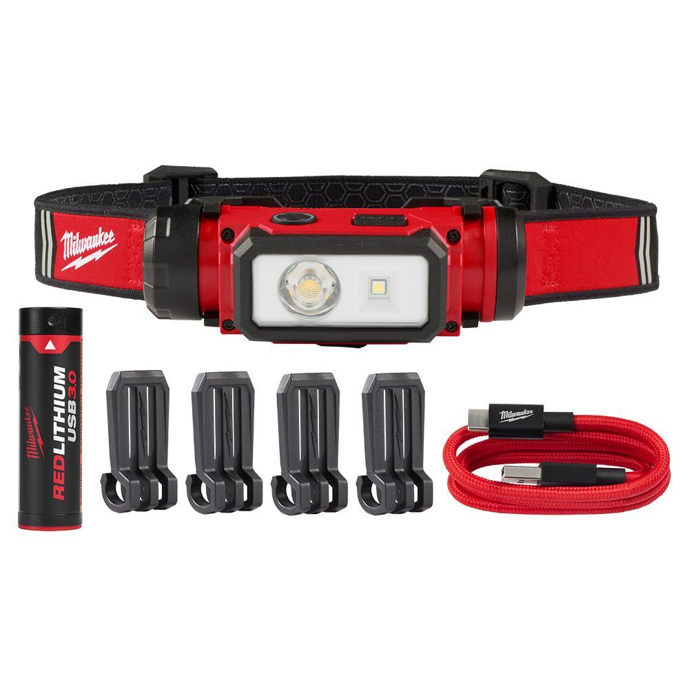 Milwaukee® 2163-21 BOLT Headlamp Mount, For Use With Milwaukee® Safety Helmets & Hard Hats