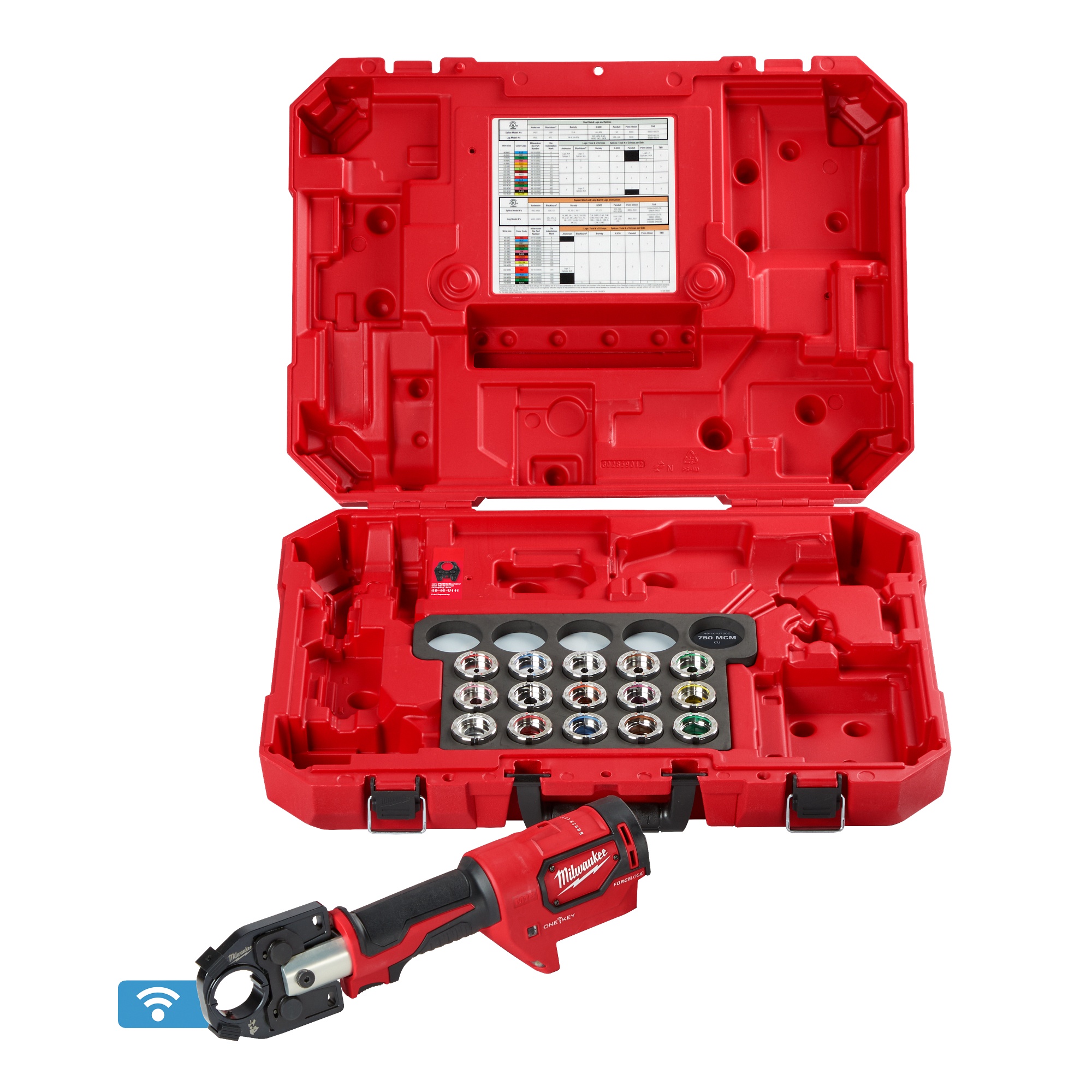 CORDLESS CRIMPERS BARETOOL #8TO600MCM