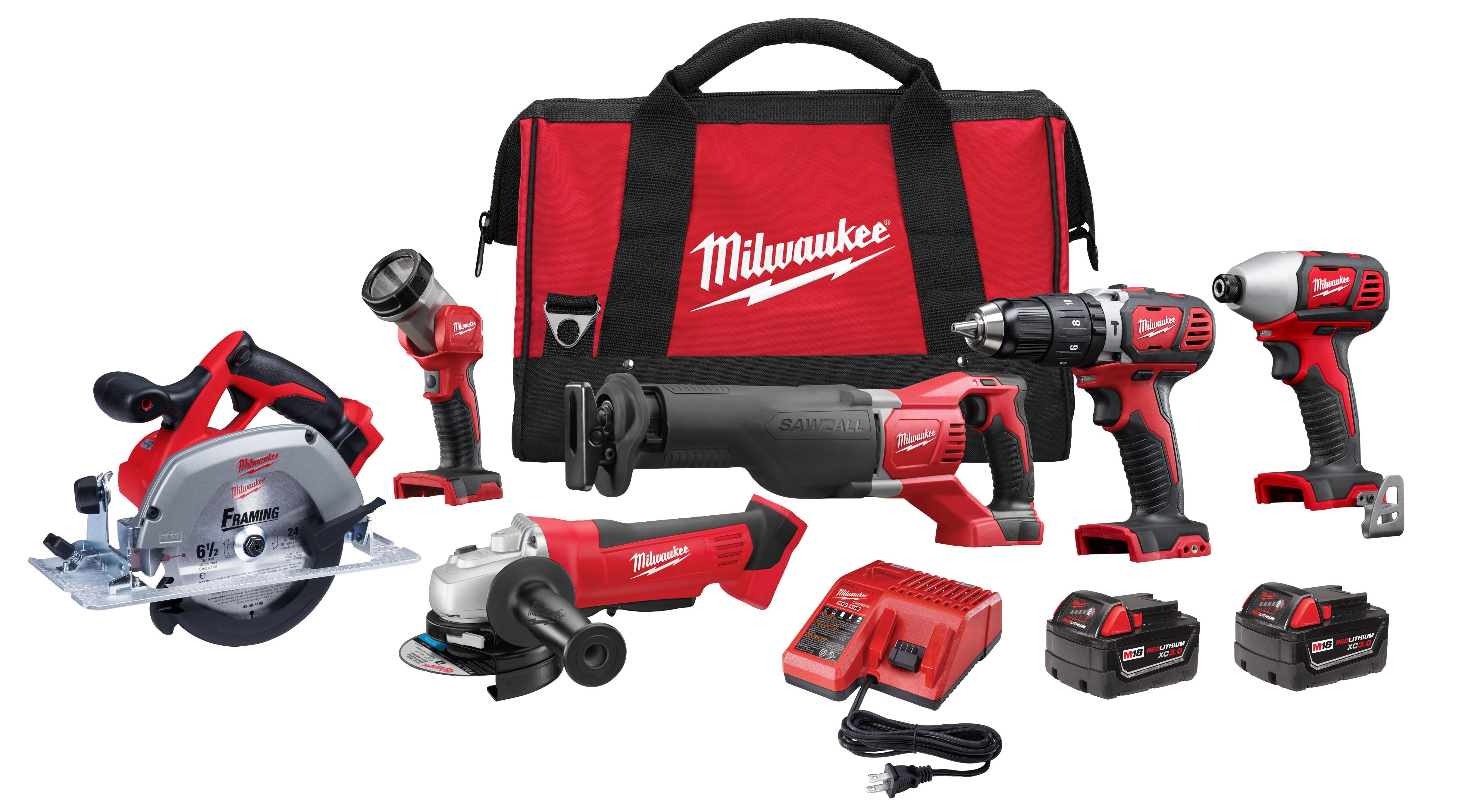 KIT CORDLESS COMBINATION 18VDC 3AH KIT 6