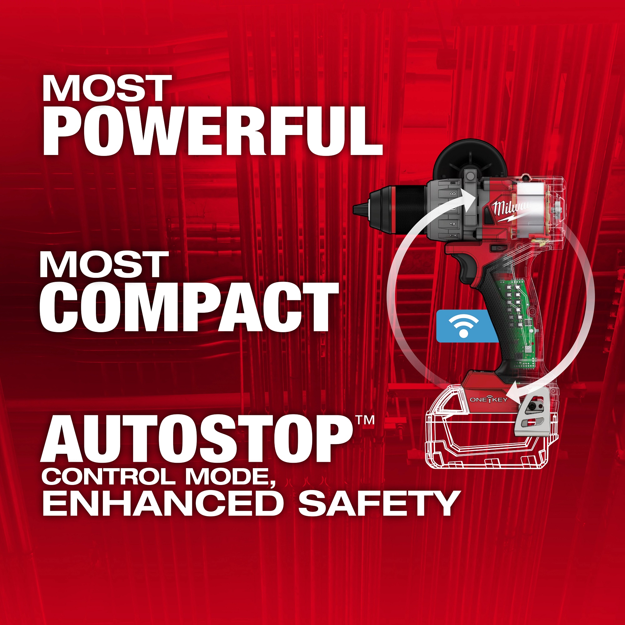 CORDLESS HMR DR 1/2IN RATCHETING 18V