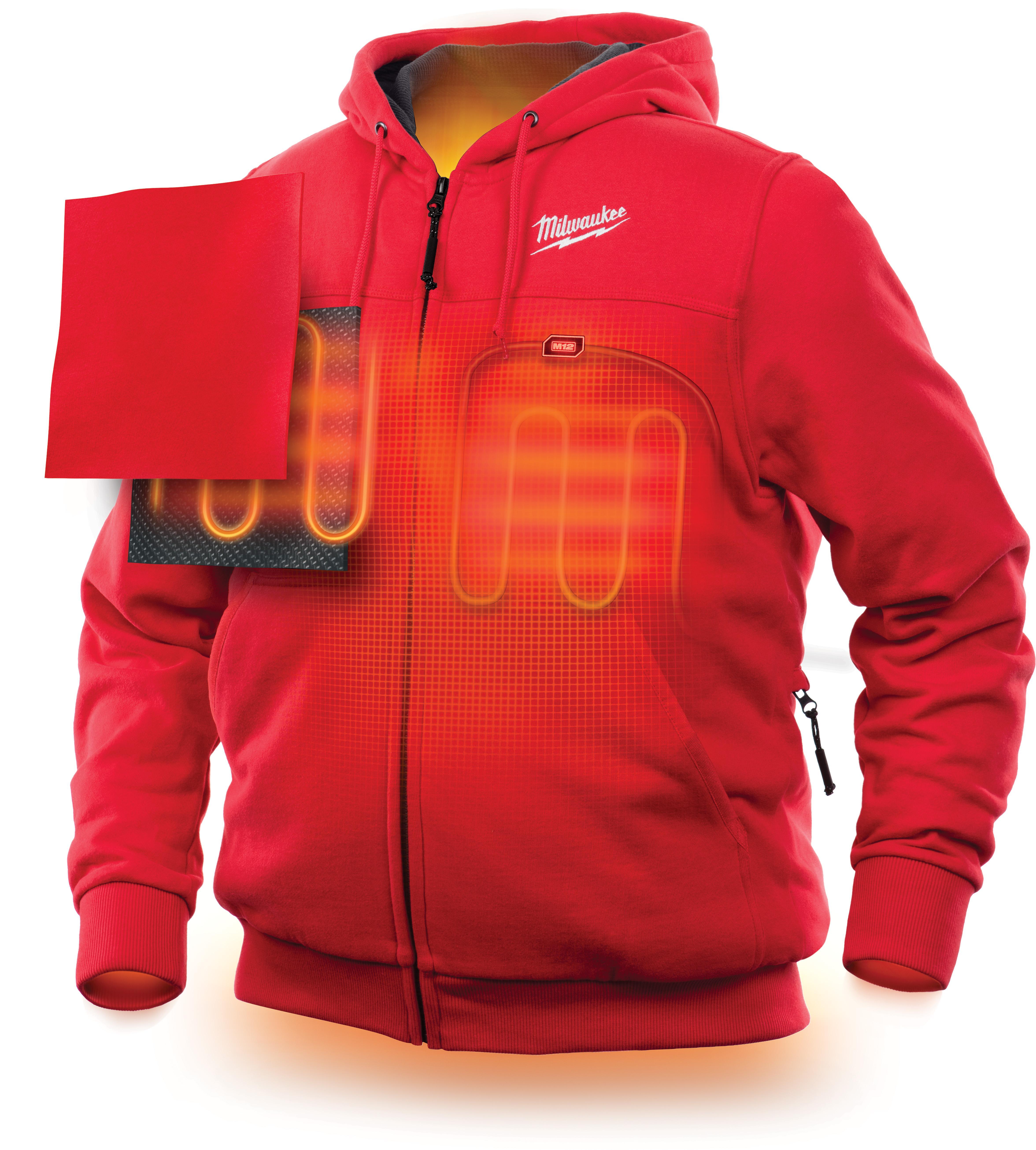 HOODIE HTD 2XL R 46 TO 48IN WTR AND WIND