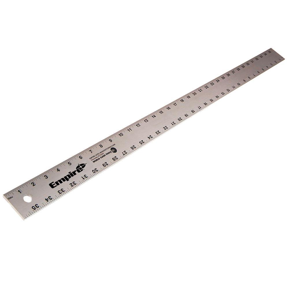 RULER EDGE STR SAE 1/16IN AL 36IN 2IN HD