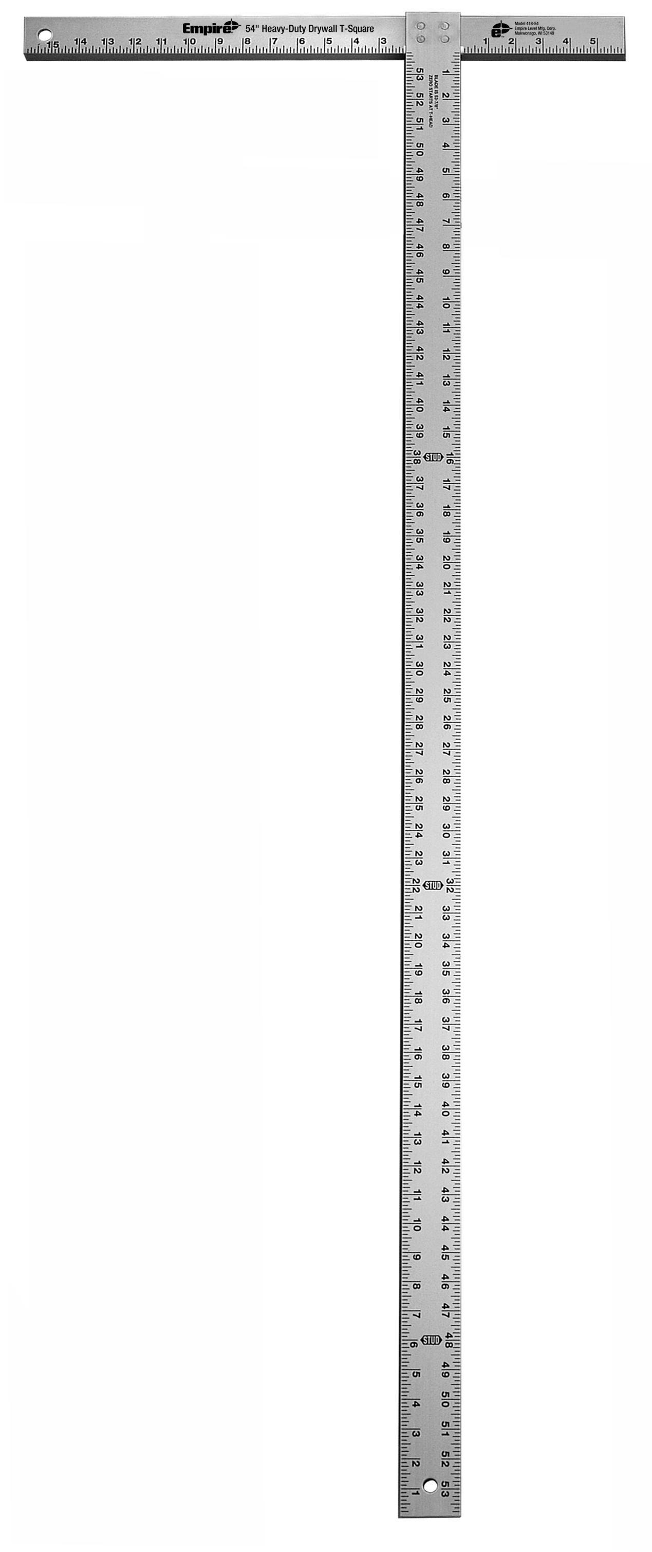 T-SQUARE 54 IN L 1/8IN 54IN AL SAE 22IN