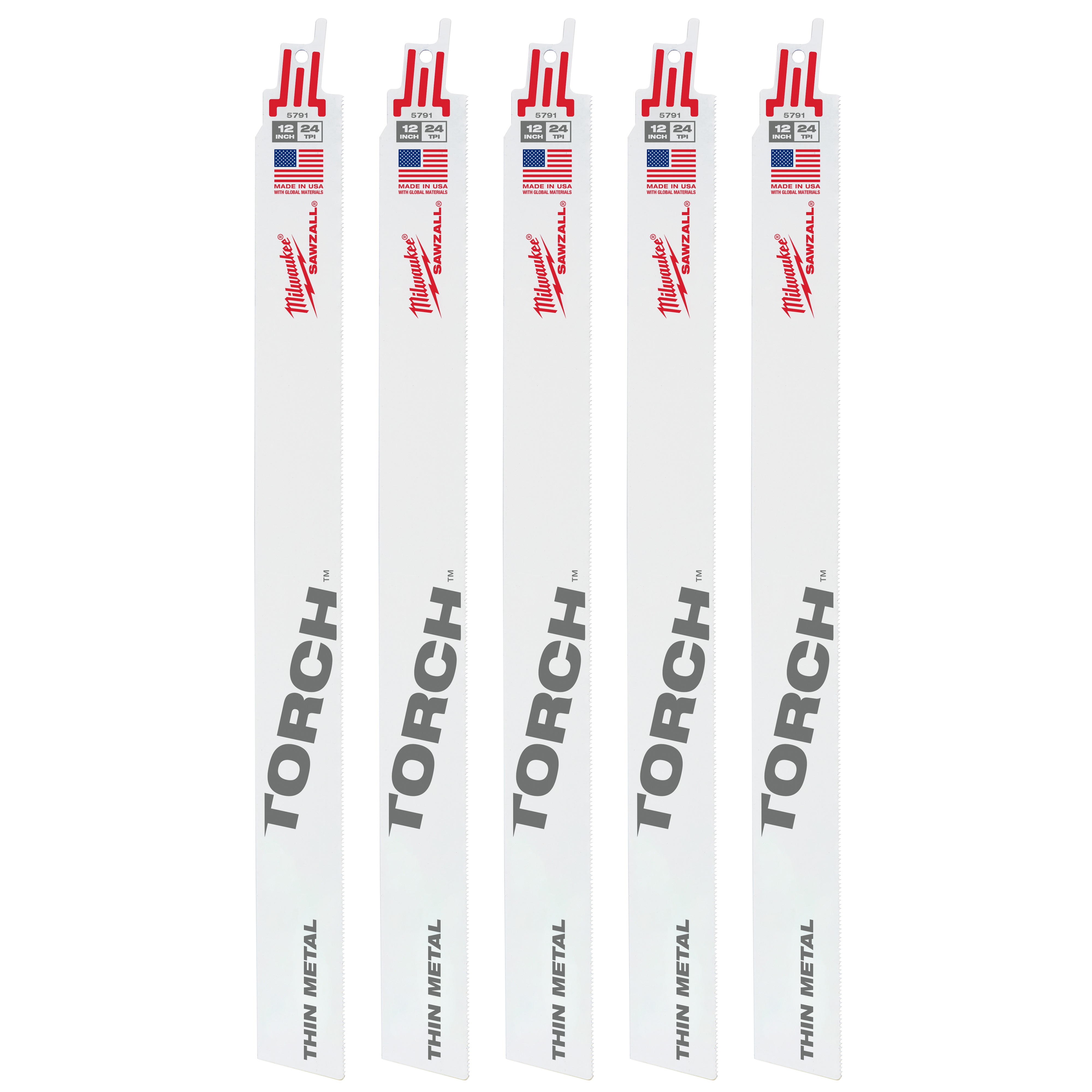 BLADE RECIPROCATING SAW 12IN 1IN 24TPI