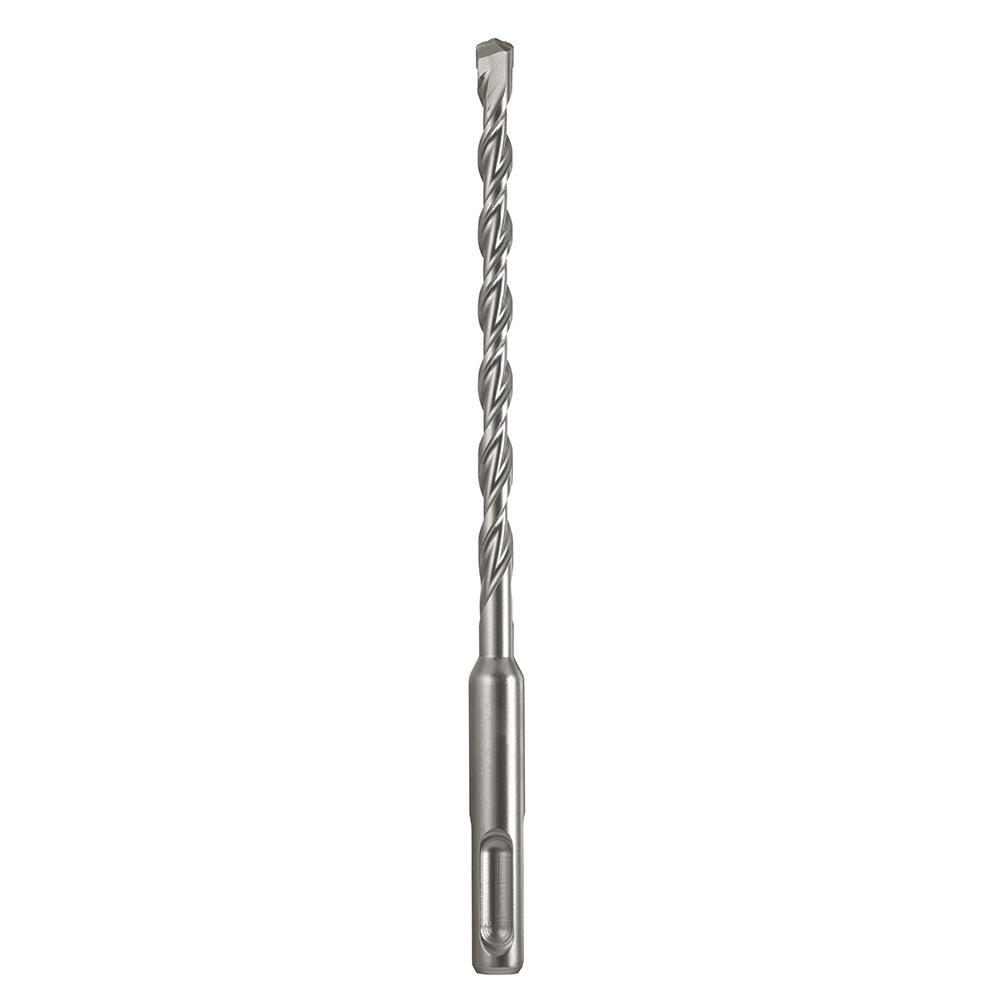 Milwaukee® 48-20-8041 M/2™ 2-Cutter Rotary Hammer Drill Bit, 8 mm Drill Bit, Spear Cutting, 0.315 in SDS-Plus Shank, 250 mm D Cutting, Carbide Cutting Edge, 310 mm OAL