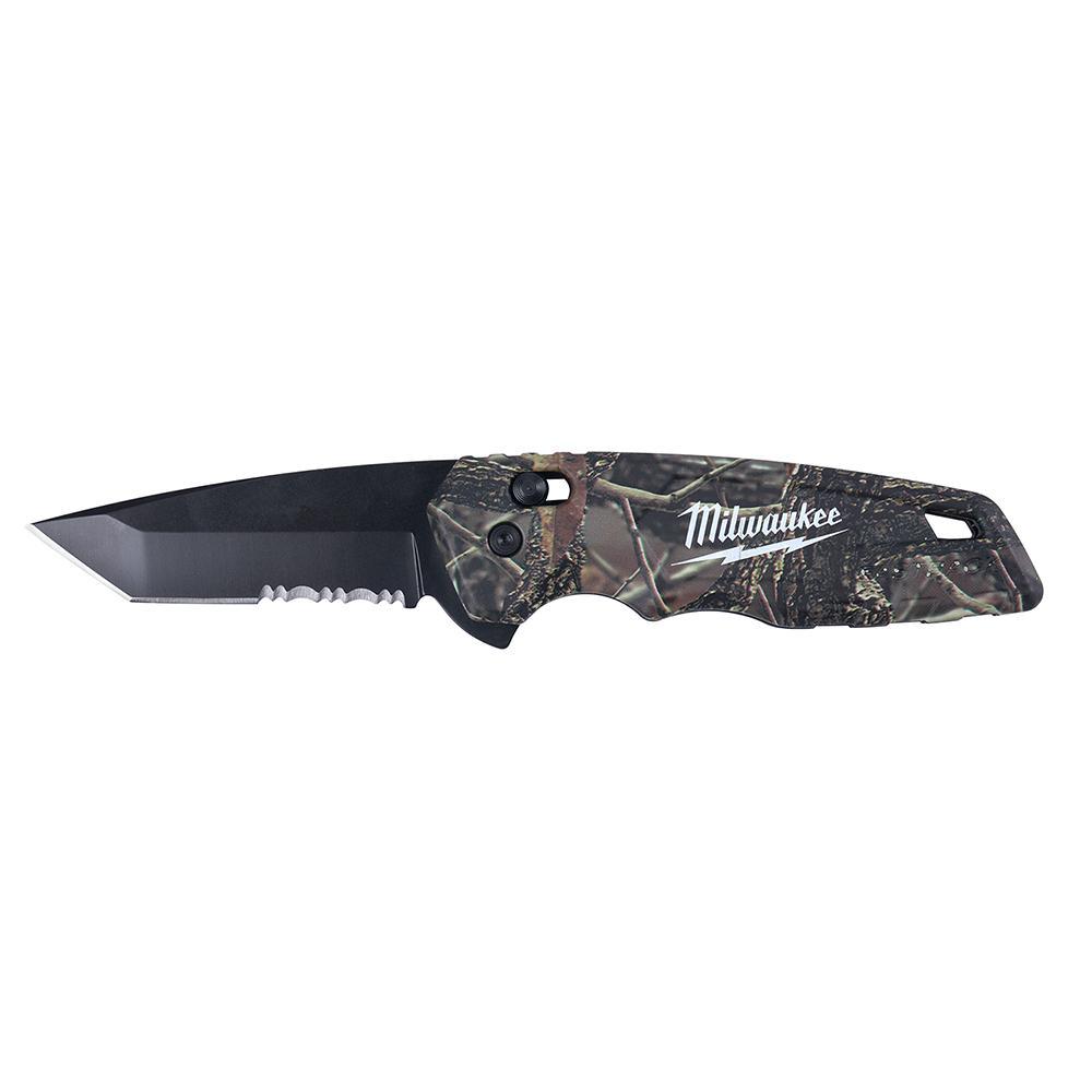 KNIFE FLDG TANTO SST SERRATED SL LOCK