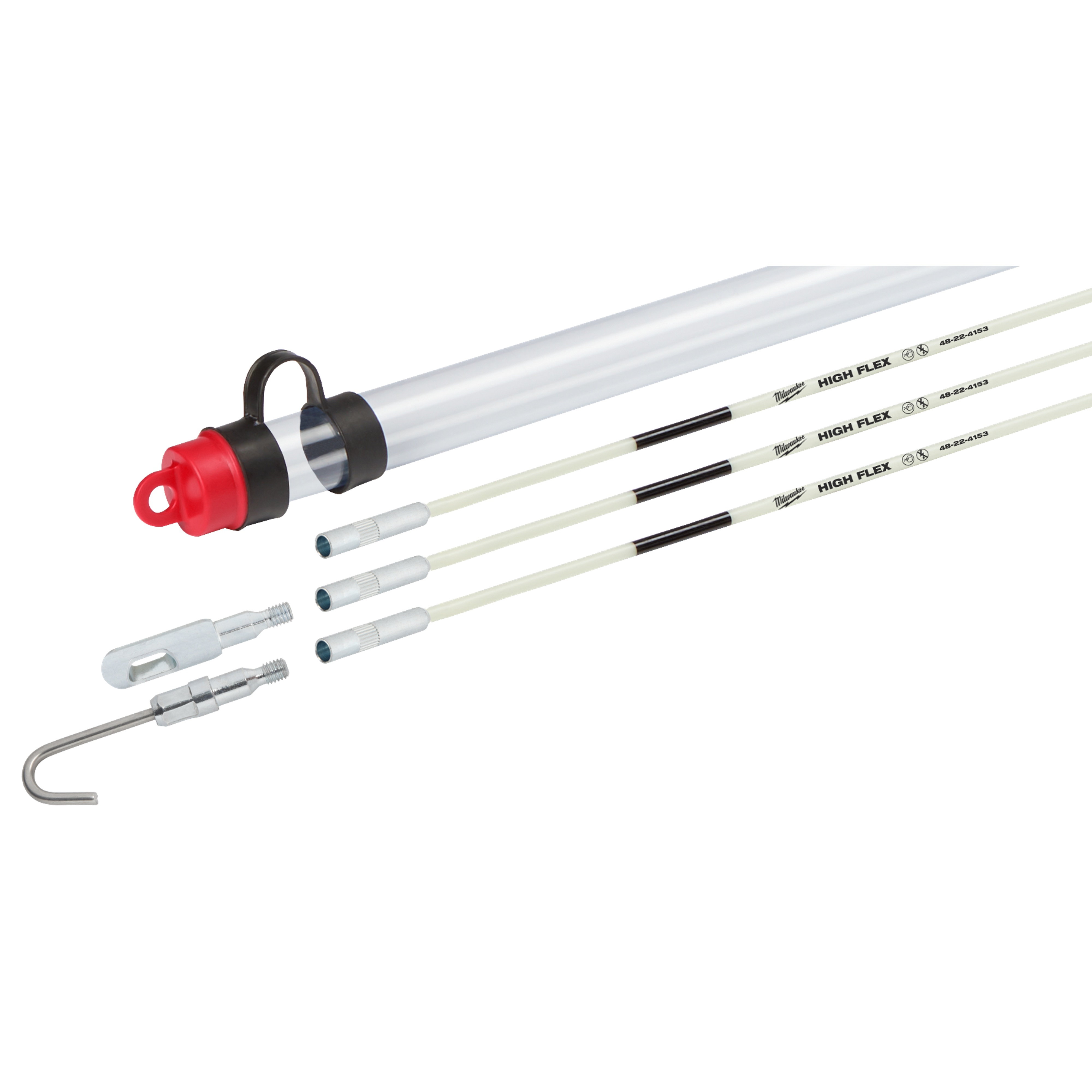 KIT STICK FISH 15FT FIBERGLASS WHT HIGH