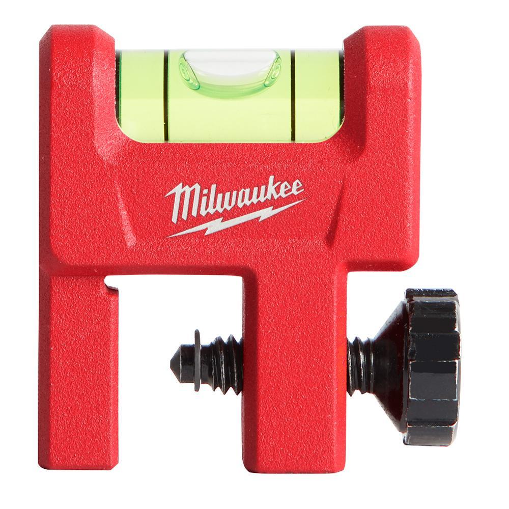 Milwaukee® 48-22-5001 Compact Pipe Lock Level, 1-1/2 in L x 1/2 in W, 270 deg Vial Position, Aluminum