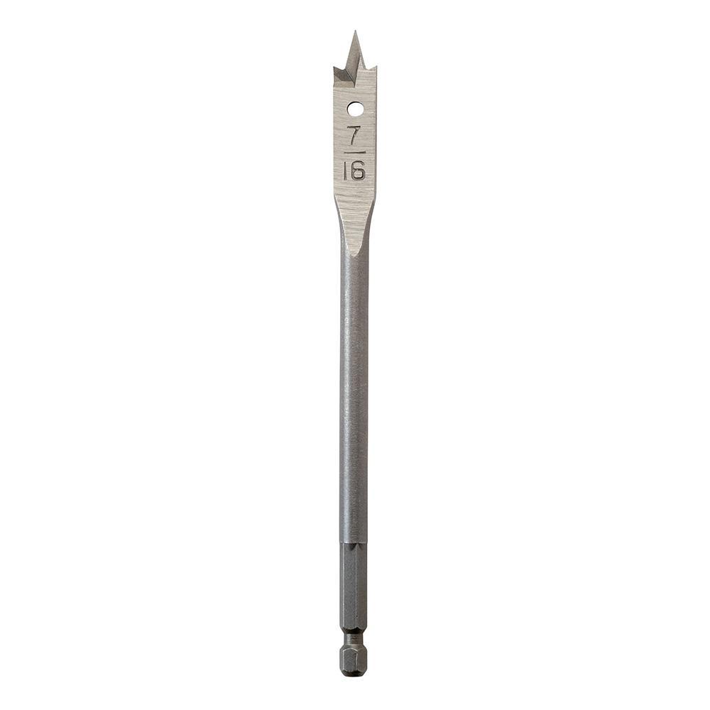 BIT FLAT BORING SPADE 7/16IN 6IN FLAT RH