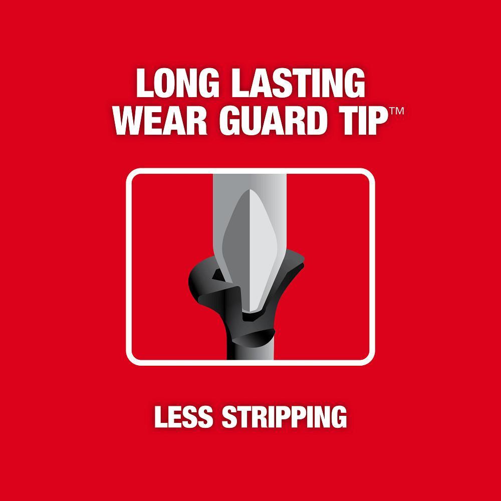 BIT IMP PWR #2 SQ RECESSED 2IN 1/4IN