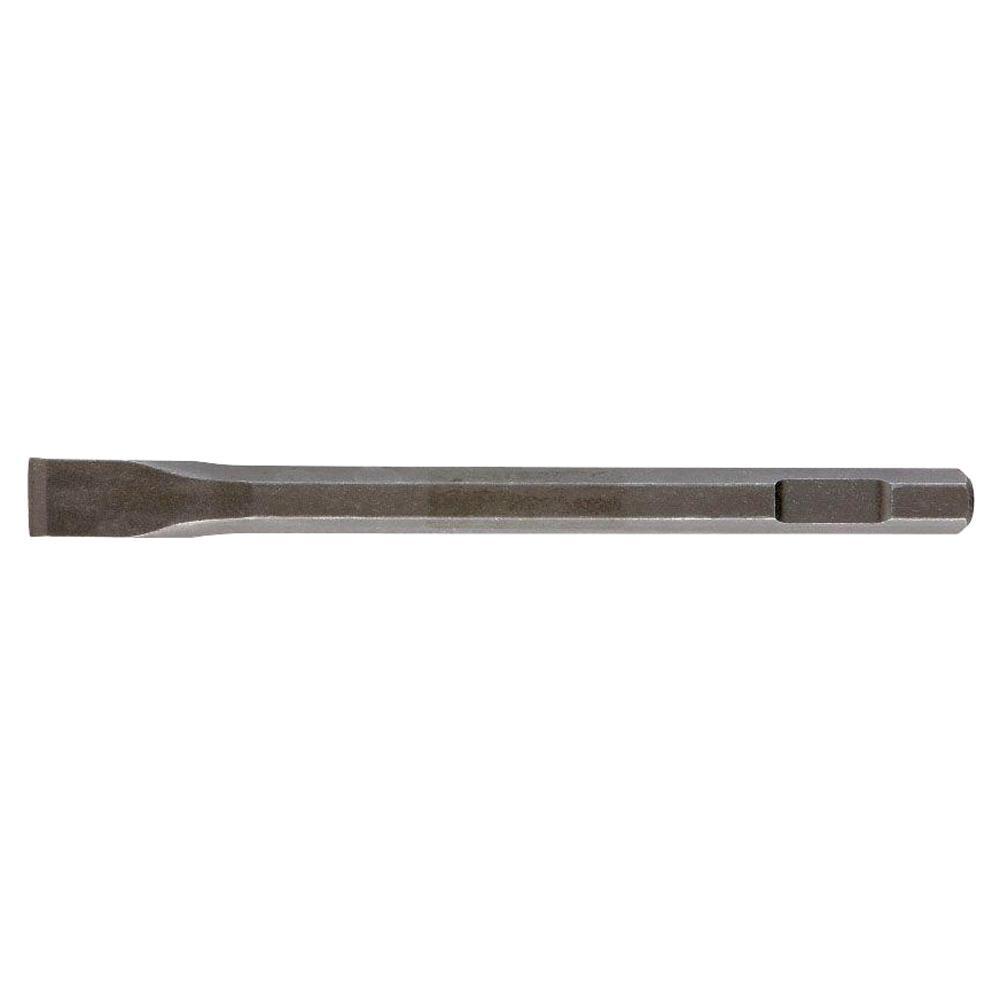 CHISEL FLAT 3/4IN HEX 1IN 18IN