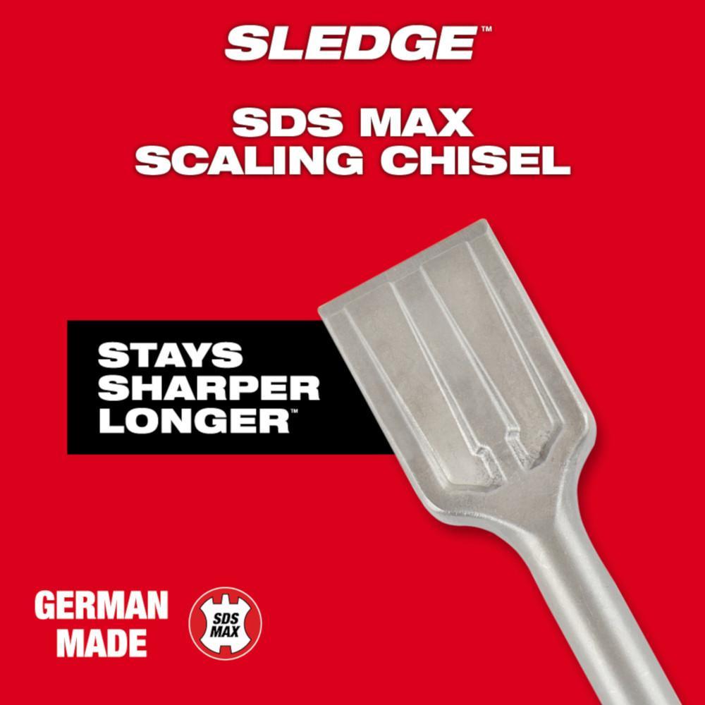 CHISEL SCALING SDS MAX 2IN 15IN FST
