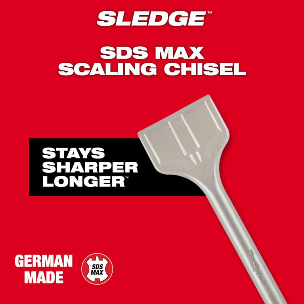 CHISEL SCALING 18MM SDS-MAX 3IN 12IN