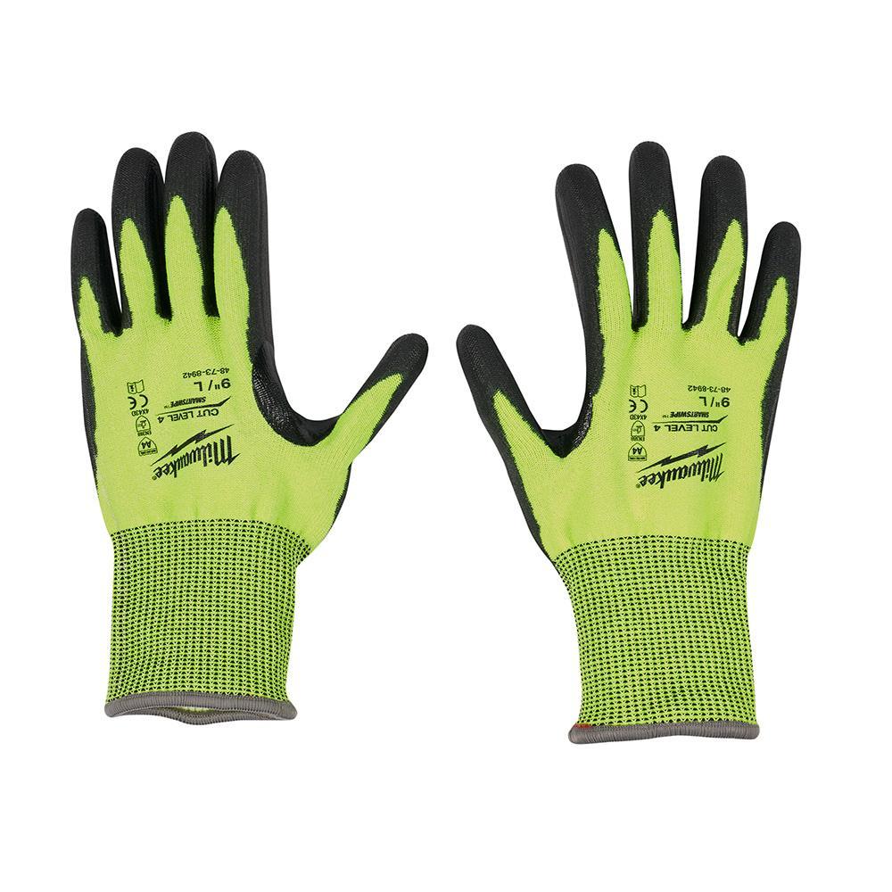 GLOVES CUT-RESISTANT XL NITRILE KNIT A4