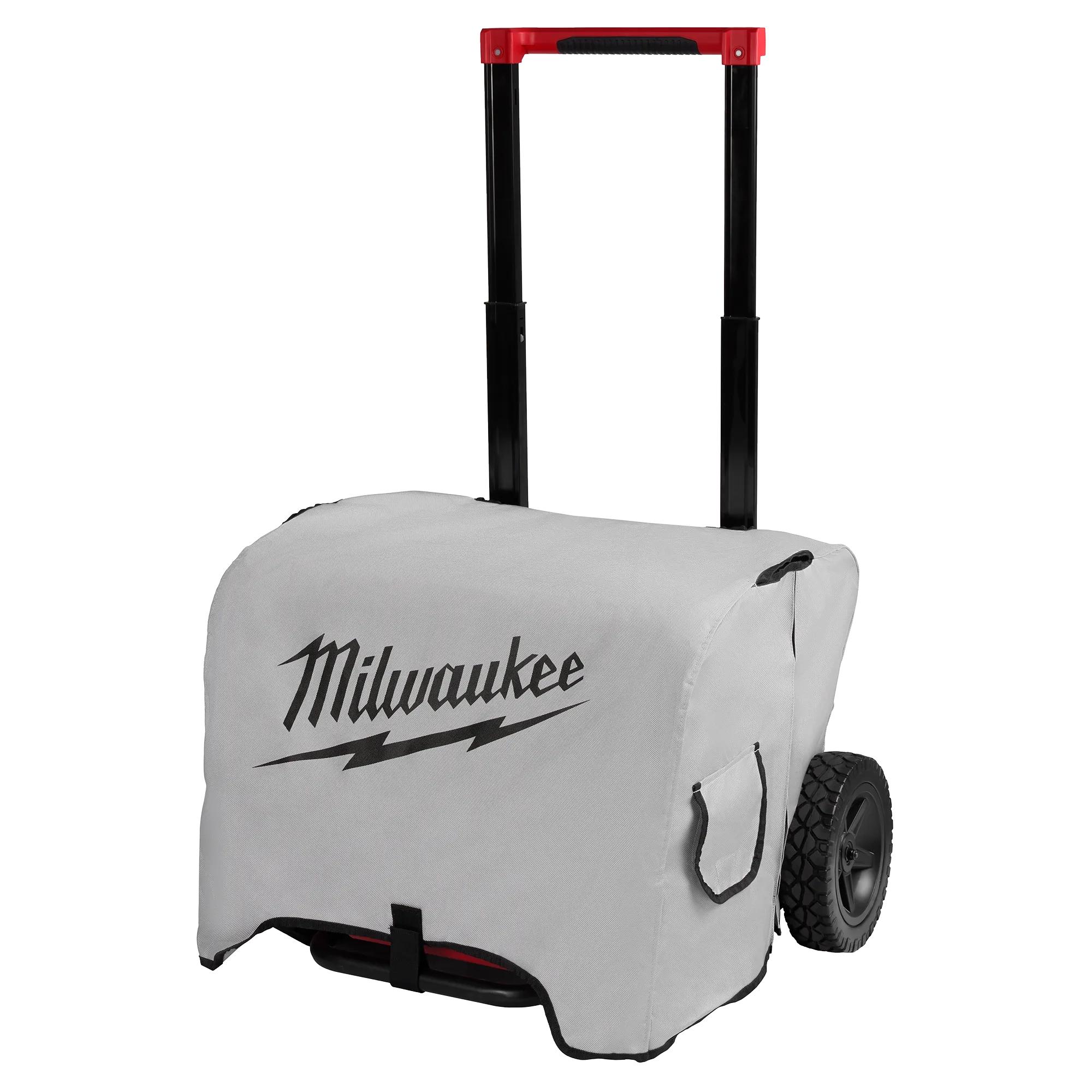 Milwaukee® 48-11-3300 Power Supply Cover, For Use With ROLL-ON™ 7200W/3600W 2.5kWh Power Supply (3300R), 20 in H x 24 in W x 23 in L Cover, Polyester