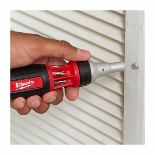 SCREWDRIVER MULTI-BIT IMPRL 8 STL YES SQ