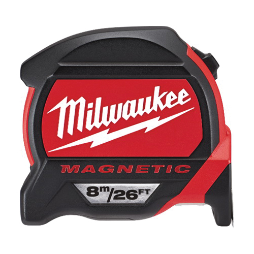 TAPE MEASURING 26FT 1IN STL IMPRL/METRIC