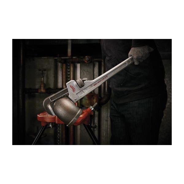 WRENCH PIPE 48IN SERRATED AL YES SIL 6IN